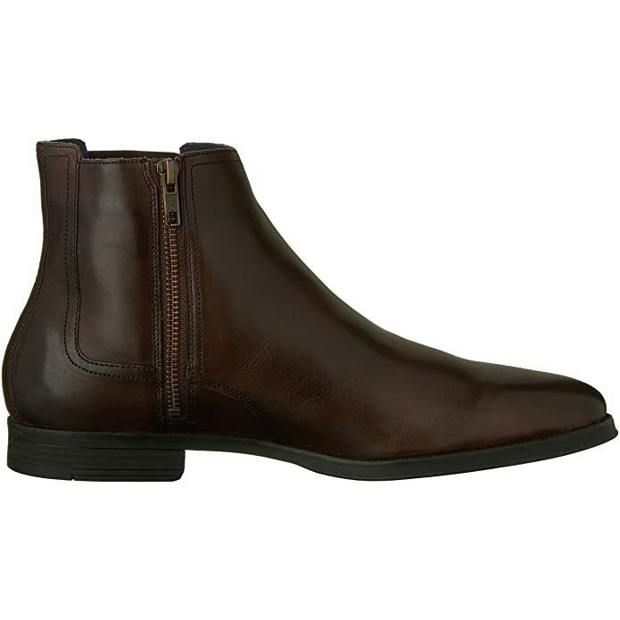 Cole Haan Men's Chestnut Brown Montgomery Zip Chelsea Boot Sz 12